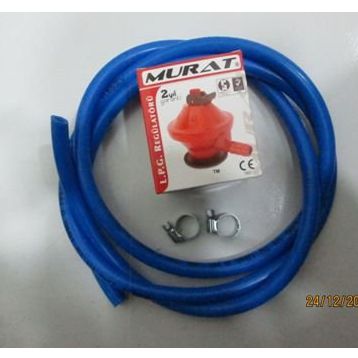 Murat 3'lü 2 m Hortum 2 Kelepçe Uzun Tüp İçin Dedantör