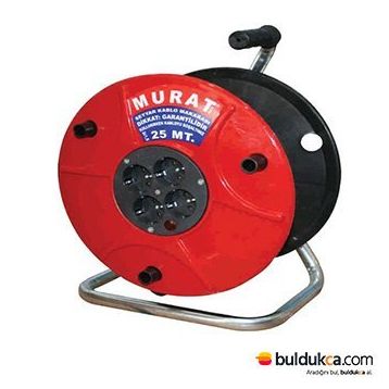 Murat 50 mt Seyyar Makaralı Uzatma Kablo