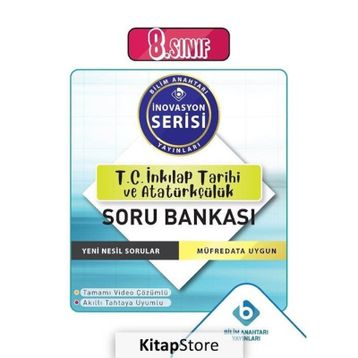 Murat Yayın LGS T.C. İnkılap Tarihi ve Atatürkçülük Soru Bankası