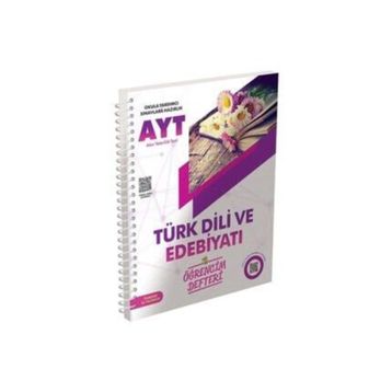 Murat Yayınları AYT Türk Dili ve Edebiyatı Öğrencim Defteri