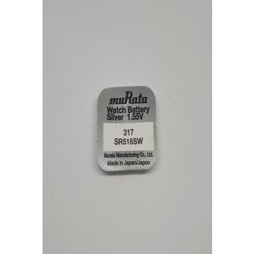 Murata 317 SR516SW Saat Pili