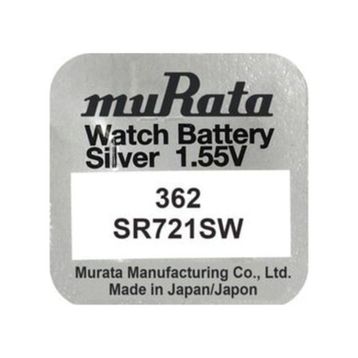Murata 362 SR721SW 10'lu Saat Pili