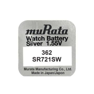 Murata 362 SR721SW 5'li Saat Pili