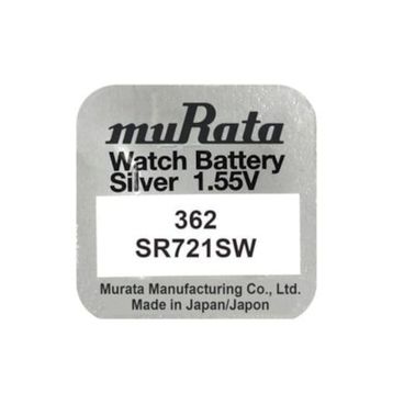 Murata 362 SR721SW Saat Pili