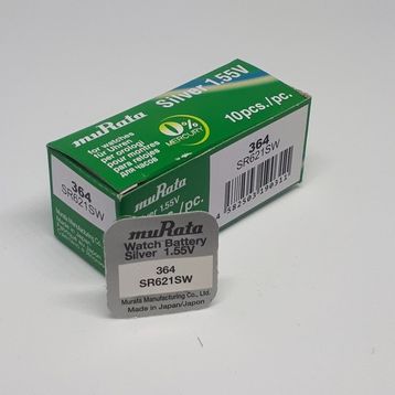 Murata 364 SR621SW 10'lu Saat Pili