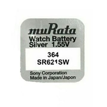 Murata 364 SR621SW 5'li Saat Pili