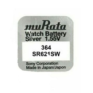Murata 364 SR621SW 5'li Saat Pili