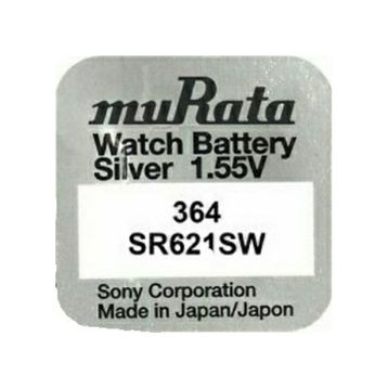 Murata 364 SR621SW 5'li Saat Pili