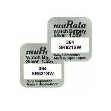 Murata 364 SR621SW Saat Pili