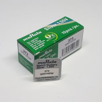 Murata 373 SR916SW 10'lu Saat Pili