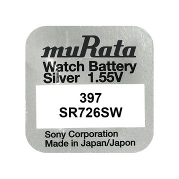 Murata 397 SR726SW Saat Pili