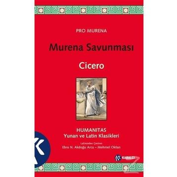 Murena Savunması - Marcus Tullius Cicero