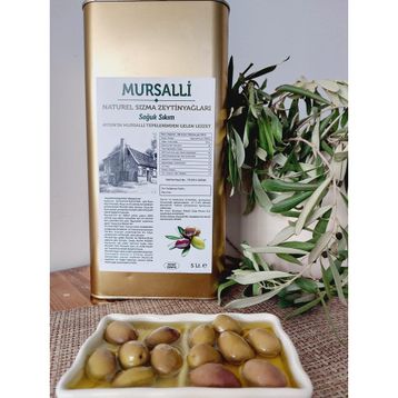 Mursalli 5 lt Naturel Sızma Soğuk Sıkım Zeytinyağı