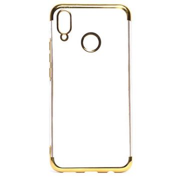 Musal Huawei P Smart Plus İnce Köşeleri Renkli Şeffaf Silikon Kılıf