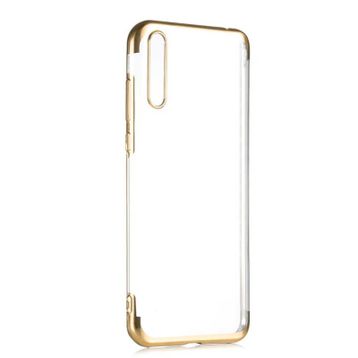Musal Huawei P Smart S Y8P İnce Köşeleri Renkli Şeffaf Silikon Kılıf
