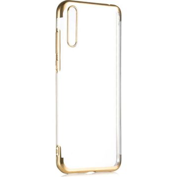 Musal Huawei P Smart S Y8P İnce Köşeleri Renkli Şeffaf Silikon Kılıf