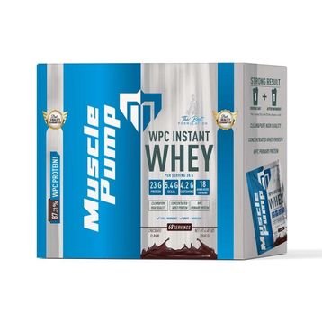 Muscle Pump Wpc Instant Whey 68 Saşe Çikolata Protein Tozu