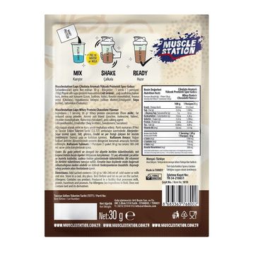 Muscle Station Laps 30 gr Çikolata Whey Protein