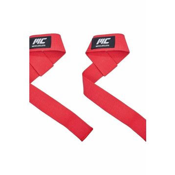 MuscleCloth Kırmızı Lifting Strap