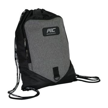 MuscleCloth Sackpack Siyah Gri Standart Spor Çanta
