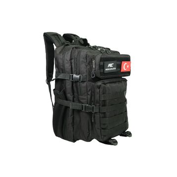 MuscleCloth Tactical Siyah Sırt Çantası