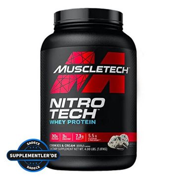 Muscletech Nitro-Tech Whey 1814 gr Çikolata Protein
