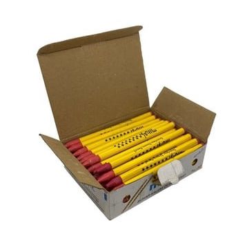Muşi Musi-07 50 Adet Kırmızı Sabun Kalem Çizgi Taşı