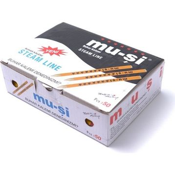 Muşi Musi-09 50 Adet Pembe Sabun Kalem Çizgi Taşı