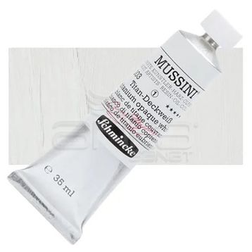 Mussini 35 ml Seri 1 No 103 Titanium Opaque White Yağlı Boya