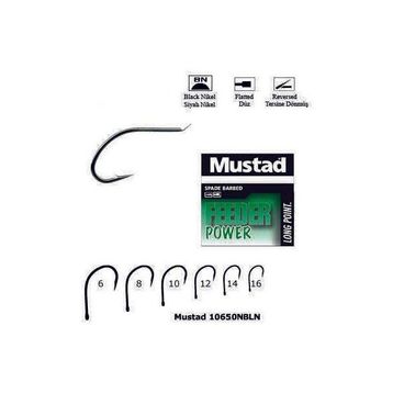 Mustad 10650NPBLN 10'lu Olta İğnesi