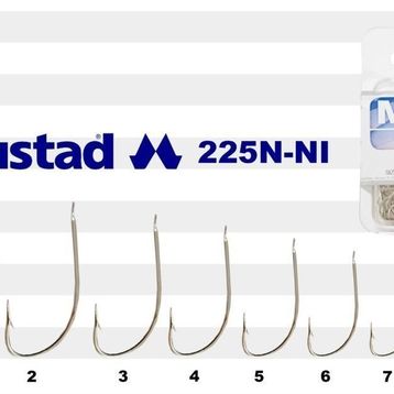 Mustad 225 No:5 50'li Paket İğne