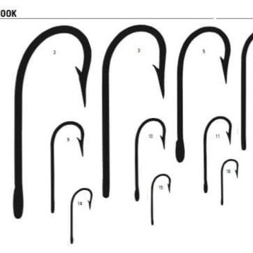 Mustad 2310 DT Galveniz 100'lü Olta İğnesi