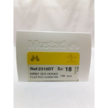 Mustad 2310 No:18 100'lü Paket Olta İğnesi