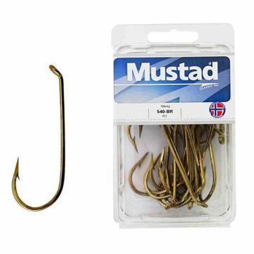 Mustad 540 2-0 Bronz 25'li Olta İğnesi