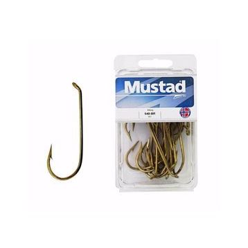 Mustad 540 2-0 Bronz 25'li Olta İğnesi