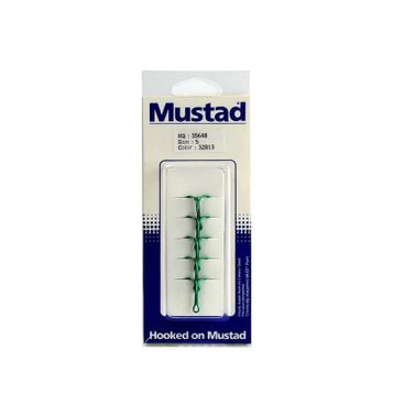 Mustad HQ:35648 No:5 Yeşil 3'lü Olta İğnesi