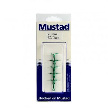 Mustad HQ:35648 No:5 Yeşil 3'lü Olta İğnesi