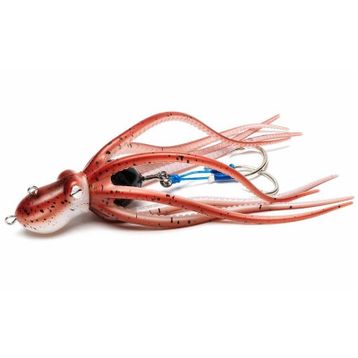 Mustad Inkvader Red 150 gr Octopus Jig Sahte Yem