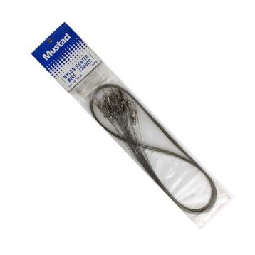 Mustad Nylon Coated 30 Lbs 13 kg 12 Adet Çelik Tel