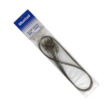Mustad Nylon Coated 30 Lbs 13 kg 12 Adet Çelik Tel