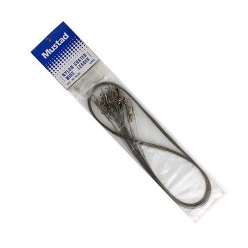 Mustad Nylon Coated 30 Lbs 13 kg 12 Adet Çelik Tel