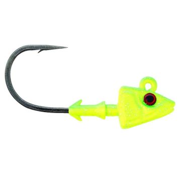 Mustad SD824 CH Chartreuse 10 gr 3'lü 3-0 Shad Jig Head