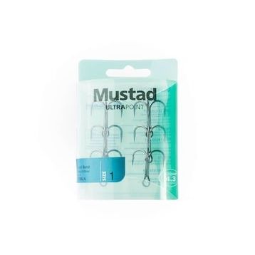 Mustad TR 78 BLN 1 Siyah 6'lı Olta İğnesi