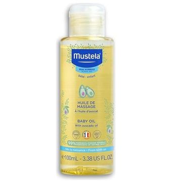 Mustela 100 ml Avokado Yağı İçeren Bebek Masaj Yağı