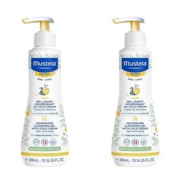 Mustela 2x300 ml Cold Cream İçeren Besleyici Şampuan