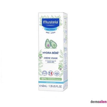 Mustela Hydra 40 ml Yüz Nemlendirici Bebek Krem