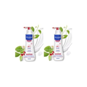 Mustela Shooting Cleansing Gel 2x300 ml Çok Hassas Ciltler İçin Jel Şampuan