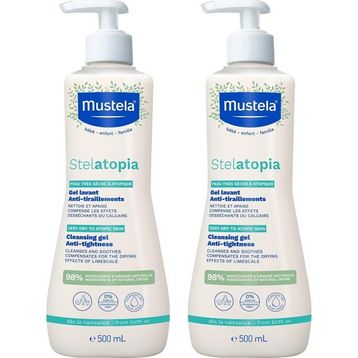Mustela Stelatopia Cleansing 2x500 ml Şampuan