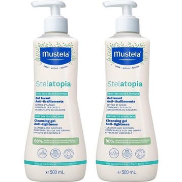 Mustela Stelatopia Cleansing 2x500 ml Şampuan