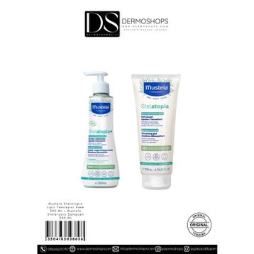Mustela Stelatopia Yenileyici 300 ml Krem + 200 ml Şampuan